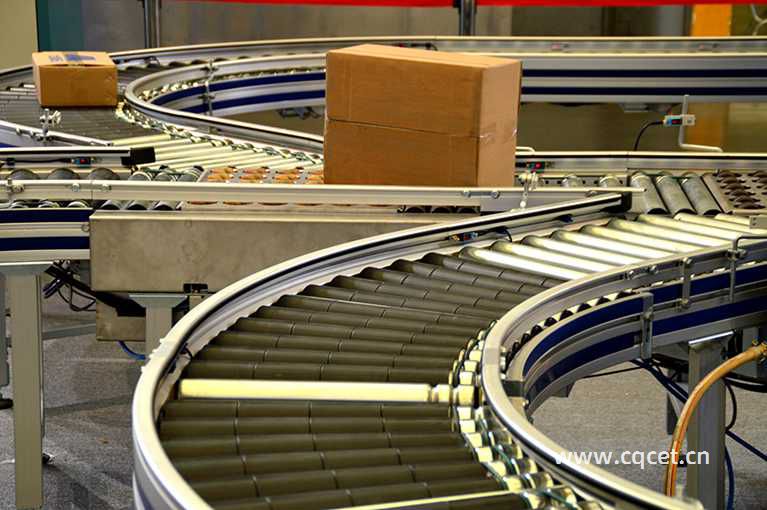 转移分流输送滚筒