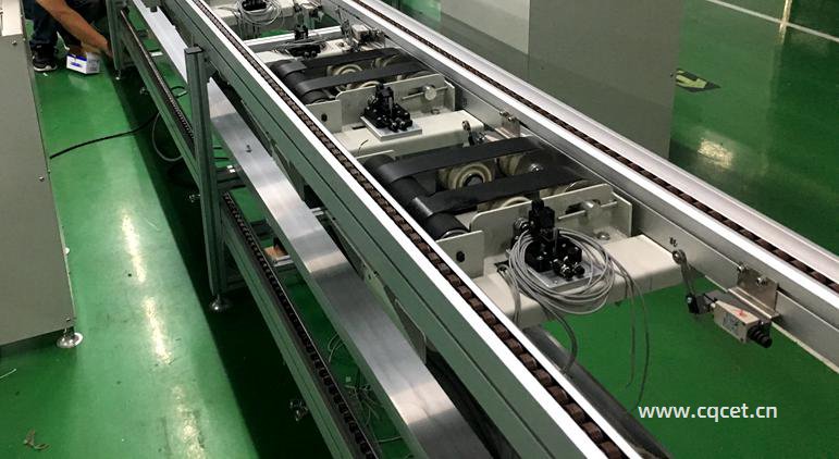 上下循环倍速链流水线